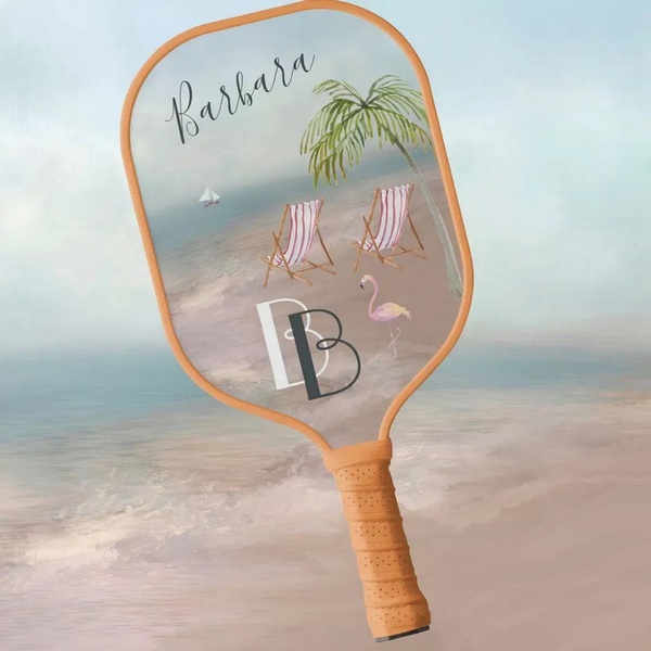 pickleball paddle, pickleball gear, custom pickleball paddle, sports equipment, racket, new arrival, minimalist, lifestyle, calm, playful, neutral, pink, blue